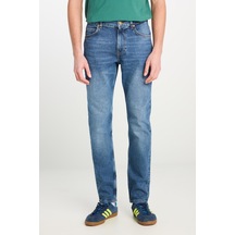Lee Erkek Slim Fit Dar Paça Mavi Pantolon - L701knhd-1
