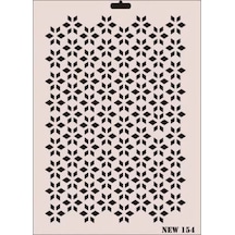 Mey İthalat Rich New Seri N-154 Stencil 35x25 Cm