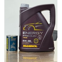 Mannol 5W-30 Energy Premium Ester Motor Yağı Ve Motor Ses  İtici Katkısı