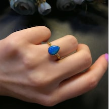 Stela Damla Opal Yüzük (Sari) - 477626035