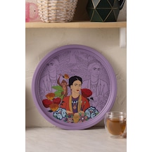 Karaca  Frida Metal Yuvarlak Tepsi 35 Cm