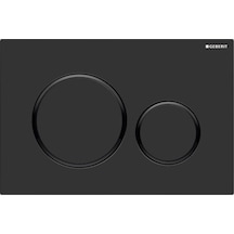Geberit Sigma20 115.882.dw.1 Kumanda Kapağı.çift Basmalı.siyah/ma Siyah