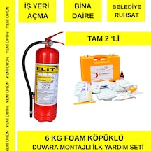 Belediye Ruhsata Uygun 6 Kg Foam Köpüklü + İlk Yarım Çantası