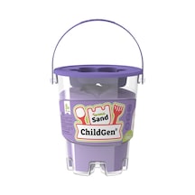 Childgen Doğal Kinetik Kum 500gr - Mor Mor