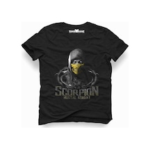 Tshirthane Mortal Kombat Scorpion Fatality 2 Tişört Erkek Tshirt
