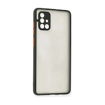 Samsung Galaxy A71 Uyumlu Kılıf Montreal Silikon Kapak - Siyah