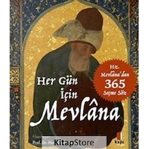 Her Gün İçin Mevlana - Hz. Mevlana'dan 365 Seçme Söz - Kutulu Kart- Kapı Yayınları