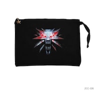 Zepplin Giyim Witcher 3 Avatar Siyah Clutch Astarlı Cüzdan / El Çantası