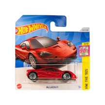 Hot Wheels Mclaren F1 - Hw: The '90s Bordo 1/64 Diecast Model Araba Çok Renkli