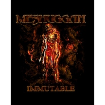 Zepplin Giyim Meshuggah Immutable Büyük Sırt Patch Yama Siyah