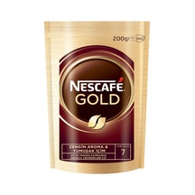 Nescafe Gold Çözülebilir Kahve Eko Poşet 200 G Premium Aroma 2'li Ekonomik Paket - 2 Adet Tarı