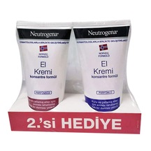 Neutrogena Konsantre Parfümsüz El Kremi 75 ML + Konsantre Parfümlü El Kremi 75 ML