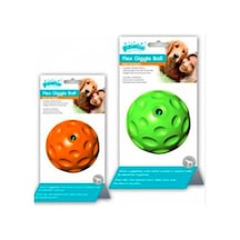 Pawise Flex Chime Sesli Köpek Oyun Topu 9 CM Çok Renkli