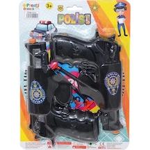 Mey İthalat Fab 1414 2'li Silahlı Polis Oyun Seti -prestij