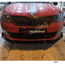 Skoda Rapid Ön Lip. Kulaklı Voltex Model 3 Parça