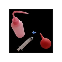 Yıwu Burun ,kulak Yıkama Şişesi,250 Ml Neti Pot Bpa İçermez 3 Lü Set+500ml Yıkama Serumu Hediye