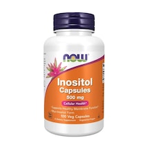 Inosıtol 500 Mg 100 Capsules Myo-ınosıtol Form