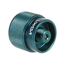 Lpg Teneke Kutu Kafa Adaptörü 1l Açık Kamp Propan Küçük Tank Girişi En417 Lindal Vana Çıkışı Gümüş