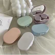 Esrada Mini Taşınabilir Kontakt Lens Kutusu Beyaz