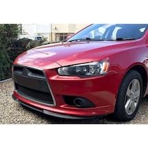 Mitsubishi Lancer Uyumlu Ön Tampon Eki Cupra Lip Mat Siyah Body Kit