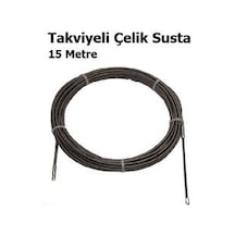 15 M Çelik Kılavuz 15 M Çelik Halat Takviyeli Susta