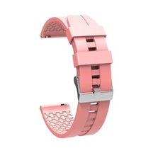 Samsung Uyumlu Gear S2 Krd-23 20mm Silikon Kordon - Pembe