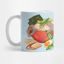 Sarhoş Ramen Kedisi Kupa Bardak Çok Renkli