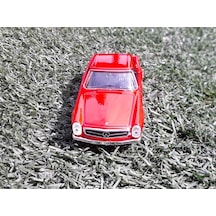 Welly 1963 Mercedes Benz 230sl 1:36 - Kırmızı