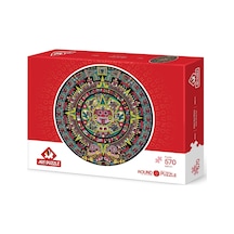 Art Puzzle Aztek Güneş Taşı 570 Parça Round Puzzle
