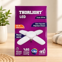 Papatya 40 W Led Ampul Beyaz - Çok Renkli