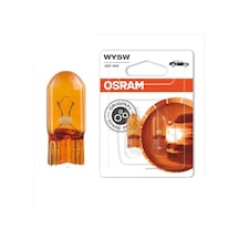 Osram 12V 5W Dipsiz T10 Turuncu Park Ampulü 2 Adet