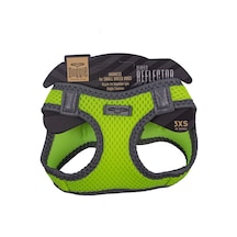 Doggie Havalı Dokuma Reflektör Serisi Küçük Irk Göğüs Tasması Sarı 3XS-22-26Cm Sarı