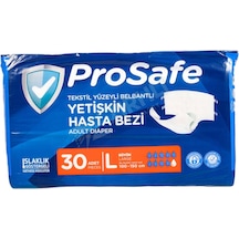 4 Adet Prosafe Büyük Hasta Bezi L Beden 30lu 1 Numara
