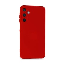 Galaxy A35 5g Kılıf Nano İçi Kadife Silikon - Kırmızı