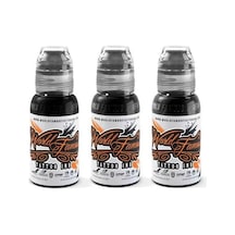 3 Bottle Greywash Set - World Famous Ink Dövme Boyası - 1 Oz