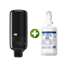 1 Ad. Tork Köpük Sabun Dispenseri Siyah 561508 + 1 Litre Tork Köpük Sabun Premium Hediyeli