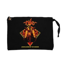 Nile Annihilation of the Wicked Siyah Clutch Cüzdan / El Çantası Siyah