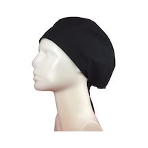 Siyah Doktor Hemşire Aşçı Bone Hastane Bonesi Bandana Model 196