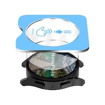 Galaxy Watch 6 44mm İçin Takma Aparatlı Cam Ekran Koruyucu Watch 6 44mm Ekran Koruyucu Kırılmaz Cam Yüksek Hassasiyetli Samsung Galaxy Watch 6 44mm İle Uyumlu Galaxy Watch 6 44mm Çok Renkli