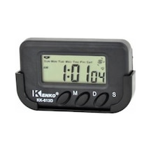Kenko Dijital Küçük Masa-araba Saati-alarm-kronometre
