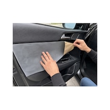 Yapışkanlı Süet Kadife Kumaş 150 X 100cm İz Yapmaz Kadife, Kaplama Kumaş Ev Tekstili, Araç Kaplama Açık Açık