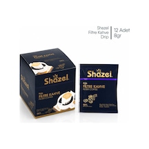 Shazel Filtre Kahve Drip Classic - 8 Gr. 12 Adet 1 Kutu