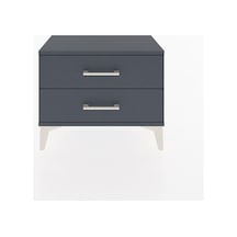 Arges Komodin 2 Çekmeceli 60x30x48 Antrasit-antrasit Antrasit