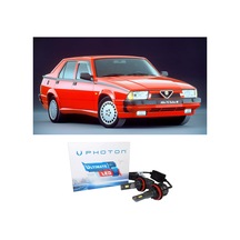 Alfa Romeo 75 Uzun + Kısa Far Ampulü H4 Ultimate Yeni Seri Beyaz 1985-1992