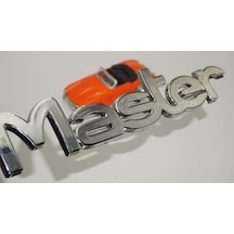 Renault Master Krom Abs 3M 3D Bagaj Yazı Logo