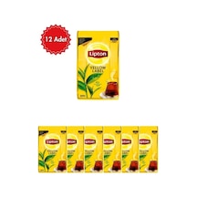 Lipton Yellow Label Çay X 12 Adet - Klasik Siyah Çay, Yoğun Dem Ve Zengin Aroma