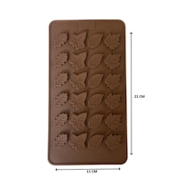 Silikon Çikolata Kalıbı Yaprak 21 11 Cm