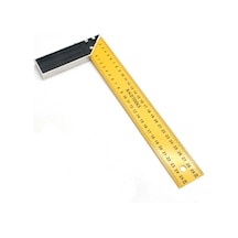 250mm Turuncu Sarı Masa Gönyesi 5671