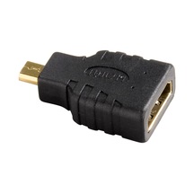 Adaptör Hdmı A Soket - D Micro Fiş Altın Uç Siyah