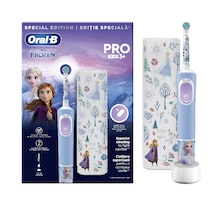 Oral-b Vitality Pro Frozen Özel Seri Çocuklar İçin Şarj Edilebilir Diş Fırçası Ve Seyahat Kutusu Şarjlı